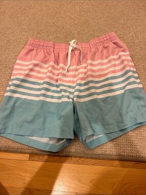 chubbies Pink Mesh-Lined Shorts
Size: XL